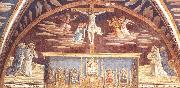 GOZZOLI, Benozzo Madonna and Child Surrounded by Saints (detail)g dfg oil painting reproduction
